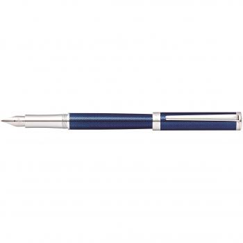 Sheaffer Intensity - Pluma estilográfica con grosor medio, color laca azul translúcida espigada