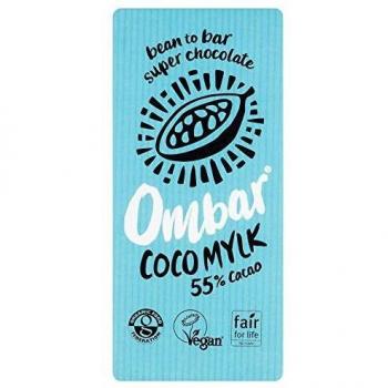 Ombar Chocolate Con Crema De Coco Crudo Bio 70 G Tableta 70 G - 200 g