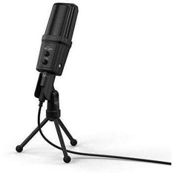 Micrófono para Juegos uRage Stream 700 HD - USB, 2.5m, con pie, respuesta de frecuencia 30 Hz - 18 kHz, color negro
