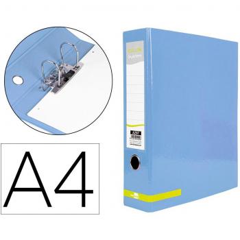 Archivador de Palanca Liderpapel A4 Color System Celeste