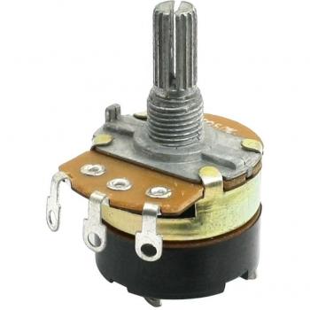 Sourcingmap a13120900ux0126 - Solo 250k carbono eléctrica potenciómetro giratorio b250k lineal ohmios