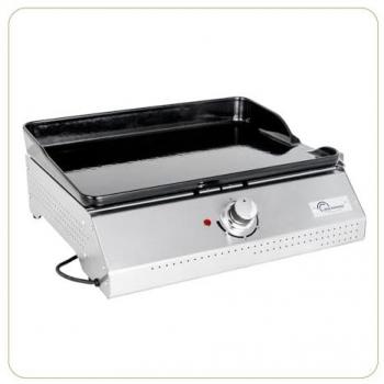 Plancha eléctrica 2150W con placa de hierro fundido esmaltado 50x35cm - Little Balance 8713
