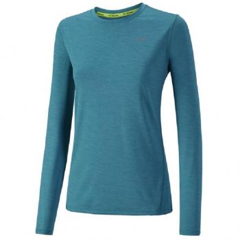 Mizuno Women's Impulse Core Manga Larga T-Shirt - AW17 - L