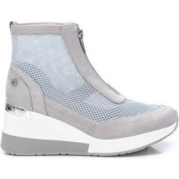 Botines Xti 141043 para mujer en color blanco con cierre de cremallera