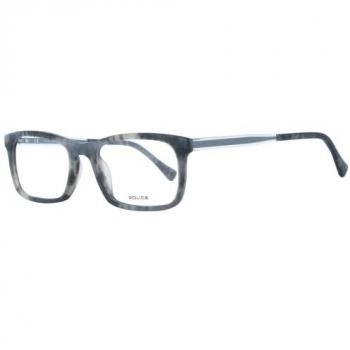 Police Men's Gray Rectangle Plastic Optical Frame VPL262N526K3M One Size