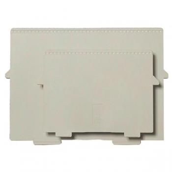 Divisores Exacompta Classic 29.80 x 0.40 x 21.60 cm gris claro