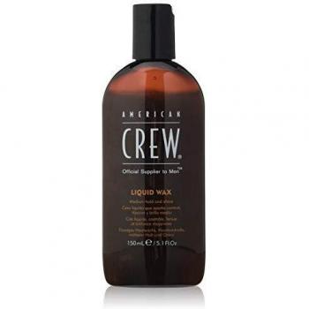 American Crew Liquid Wax Cera Pelo Hombre, Líquida, Fijación y Brillo Medio, 150 ml