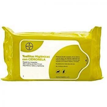 Bayer Sano & Bello Pack de 35 Toallitas Limpiadoras con Cidronela - - 1 Pack de Toallitas