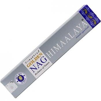 Vijayshree Golden Nag Himaalaya Varillas de incienso y soporte para quemarlas