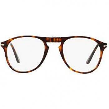 Persol 0PO9714VM Monturas de Gafas, Havana, 52 para Hombre