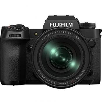 FUJIFILM X-H2 + FUJINON XF16-80mmF4 R OIS WR Kit, Black