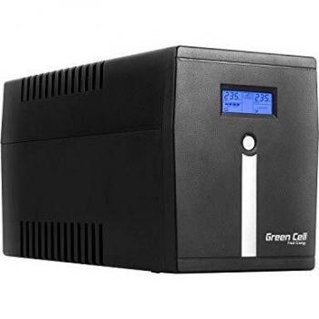 Green Cell 2000VA 1200W Überspannungsschutz 230V Black