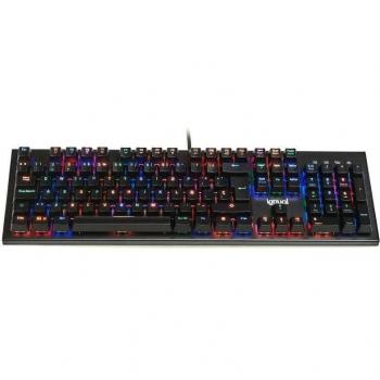 Iggual Obsidian Teclado Gaming Mecánico RGB Switch Outemu Azul