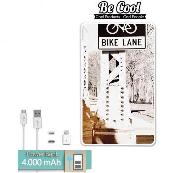 Becool® - Batería Externa Power Bank 4000 mah + Gratis 1 cable USB-MicroUsb
