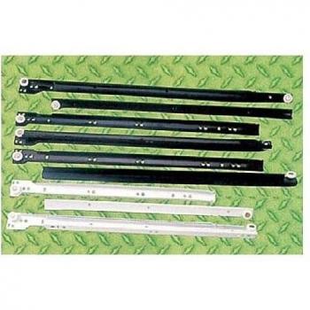 Becusa - Guia Cajón Con Caida Marron (Juego) 55 Cm