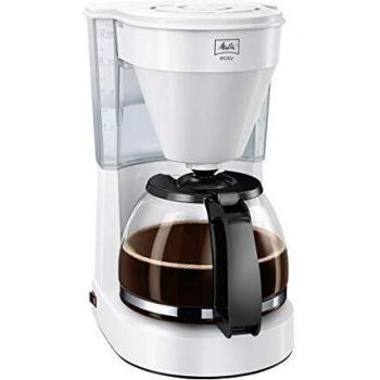 Melitta Easy II 1023-01 - Cafetera de goteo compacta con sistema antigoteo y capacidad para 10 tazas