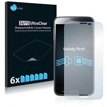 savvies Protector Pantalla Compatible con Samsung Galaxy S5 SM-G900I SM-G900F