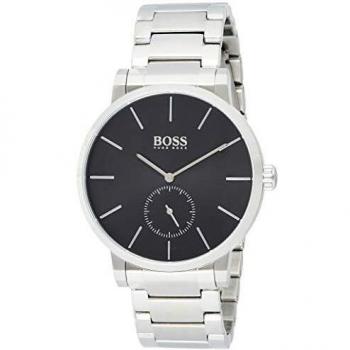 Hugo boss mens analogue quartz watch with stainless steel bracelet z 1513501