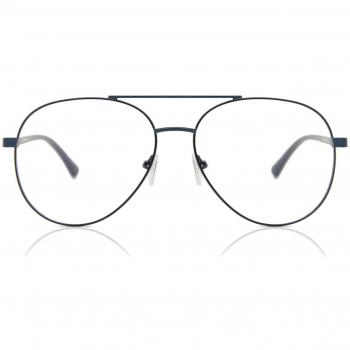 Gafas Anti-Azules Rectangle Montuta completa Metal Azules Armazones para Hombre - SmartBuy Collection