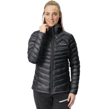 Chaqueta Batura Insulation para mujer de Vaude, color negro, con capucha y aislamiento térmico