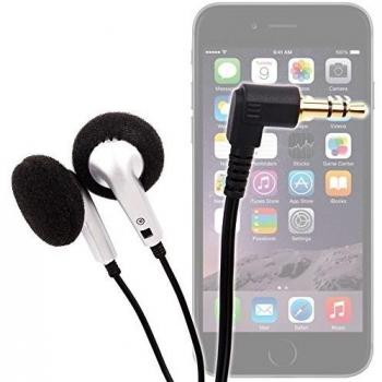 DURAGADGET Auriculares Compactos Para Apple iPhone 6s / 6s Plus / 6 De 4.7/ 6 Plus 5.5 - Acabado Con Espuma Para Mayor Comodidad