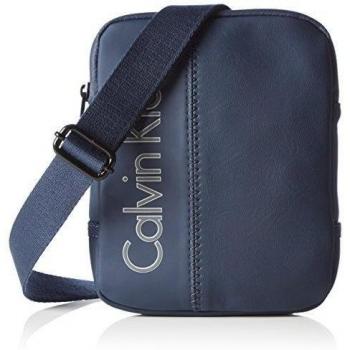Calvin Klein JeansPLAY MINI FLAT CROSSOVER - Bolso bandolera Hombre
, color Azul, talla 18x21x4 cm
