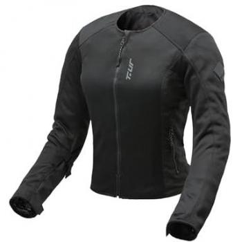 Chaqueta de Moto Tucano Urbano Airflow Shield Lady Negra Talla M con Protección Flexible y Homologación Europea