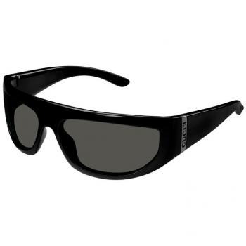 Gucci Black Grey Sunglasses GG1574S 001, Black female, Sizes: 64 MM