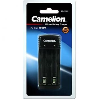 Camelion 20000305 Lithium Ion Cargador LBC de 305 de Db Negro