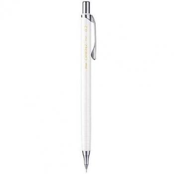 Pentel PP502-WTF Lorenz lápiz mecánico con guía ventaja innovadora 0,2 mm, grado B, 1 unidad de caja de regalo, blanco