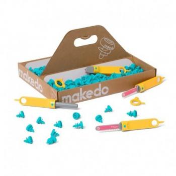 Construcciones Discover Kit 126 piezas de Makedo