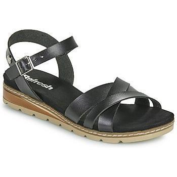 Sandalias REFRESH para mujer en color negro