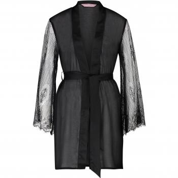 Hunkemöller - Albornoz - para Mujer Negro 42