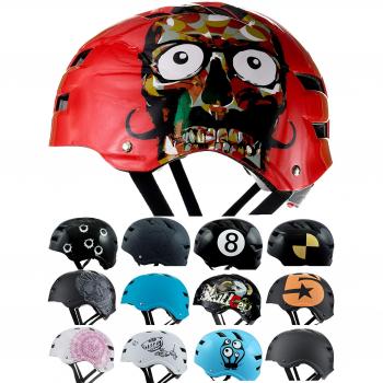 Skullcap® Casco BMX - Casco Skate - Casco Bici, Talla: L