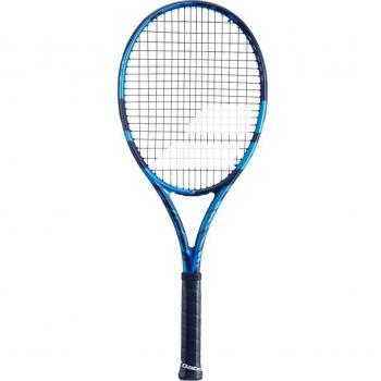 Babolat Pure Drive Raqueta de Tenis Sin Cordaje, 300g, 645cm², 16x19 patrón de encordado, tecnología FSI Spin, equilibrio 320mm, longitud 68.5cm