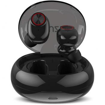 Muzili Auriculares Bluetooth Auriculares Bluetooth Inalámbricos IPX5 Cascos Deportivos Audífonos con Estuche de Carga 500mAh Más de 20 Horas de Trabajo con Caja Micrófono Integrado para iOS y Android