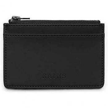 Rains Zip Wallet Black