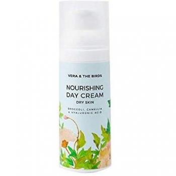 Crema nutritiva de día para piel seca Nourishing day cream | Nutre, regenera e ilumina la piel | Ácido hialurónico | Pieles sensibles | Vegano | Fórmula natural | 50ml