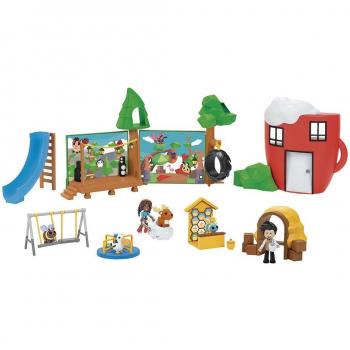 Adopt Me Playset Coffee Shop - Set de Juego con Escenarios y Personajes de Roblox Adopt Me