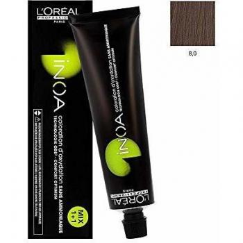 L'Oreal Professionnel INOA Ammonia-Free Permanent Hair Color 60ml - Medium Burgundy Brown 4.2