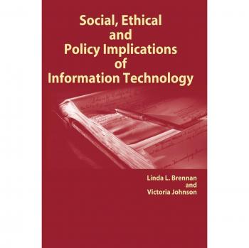 Implicaciones Sociales, Éticas y de Políticas de la Tecnología de la Información - Tapa Dura
