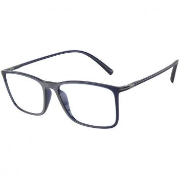Giorgio Armani AR7244U 6003 Men's Eyeglasses Blue Size 53 - Frame Only, Blue Light Block Available