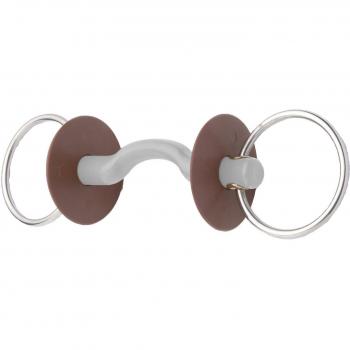 Beris Gebiss Zungenbogenstange Hard - Filete para Caballo, Color Gris, Talla DE: 7,5cm