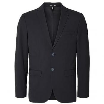 Selected Homme Slim Fit Navy Blazer with Flap Pockets Size 98