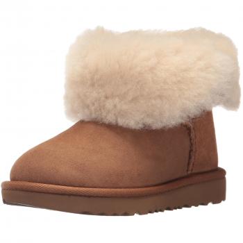 UGG Bailey Button Ii, Botas de Nieve Unisex niños, Marrón Chestnut, 22 EU