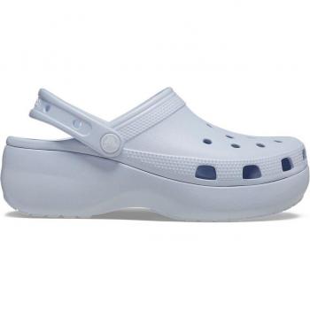 Crocs Women's Classic Platform Clogs - White - Size 3