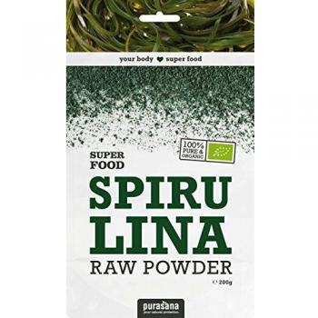 Purasana Spirulina en Polvo Organica, Spirulina Blue Bio | 200g