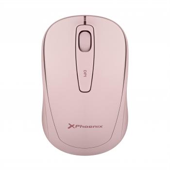 Phoenix M250 Ratón Inalámbrico 2.4 GHz Receptor USB Hasta 1600 DPI Compatible con PC Mac Portátil Color Negro
