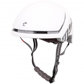 MSC Bikes DIRT118MLWH Casco de Ciclismo Modalidad Dirt, Blanco, M/L