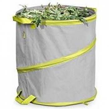 Bolsa de residuos vegetales desplegable 85 l - Gris